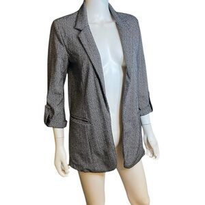 Stoosh Women's Textured Gray Blazer